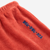 Baby Tic Tac Toe Red Footed Leggings - Parkette.