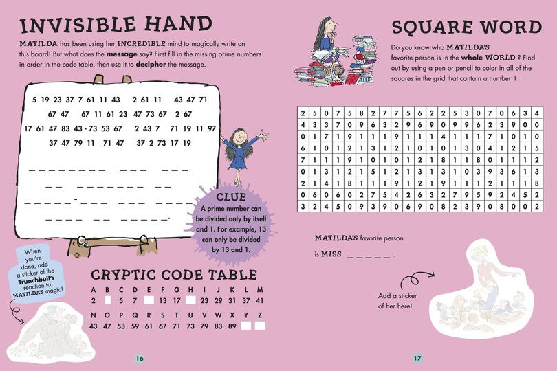 Roald Dahl: Big Official Sticker Book