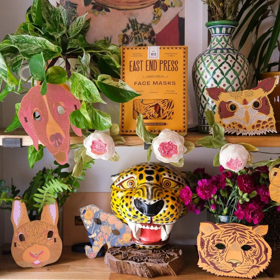 Animal Fancy Dress Face Masks - Parkette.