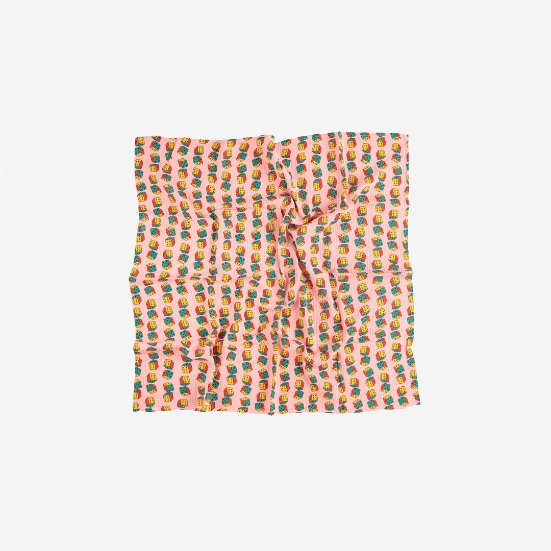 Baby Dices All Over Muslin - Parkette.