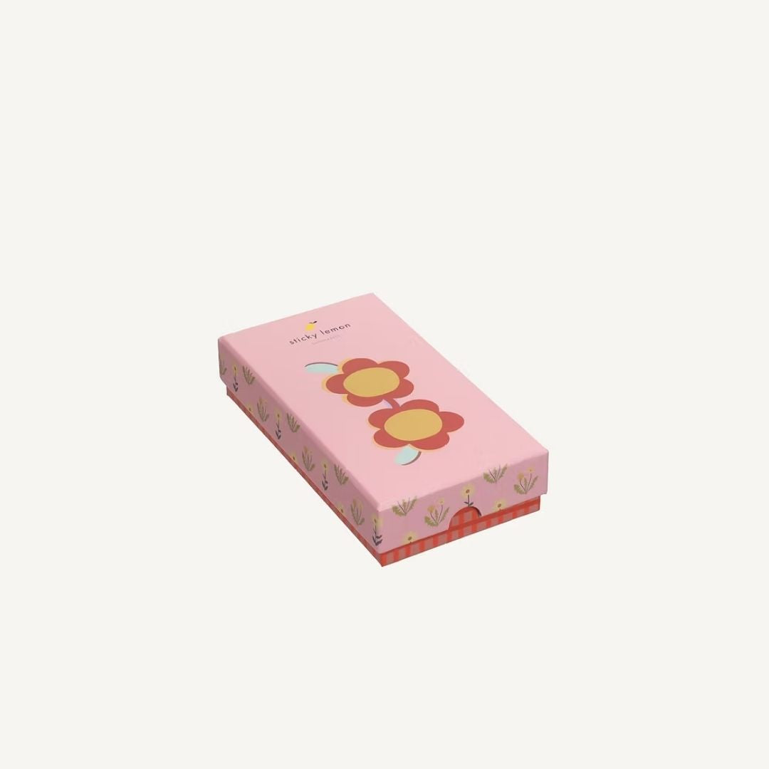 Flower Sunglasses - Apple Juice + Red Apple