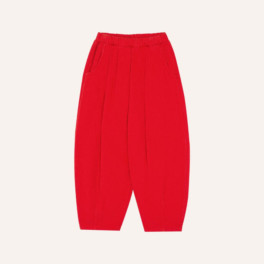 Red Corduroy Trousers - Parkette.