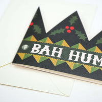 Bah Humbug Party Hat Card - Parkette.