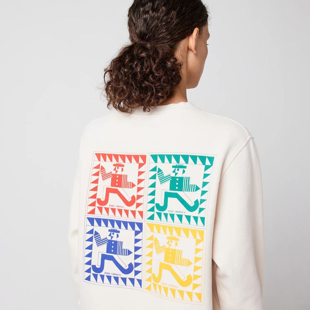 Mr. Pencil Fitted Sweatshirt - Parkette.