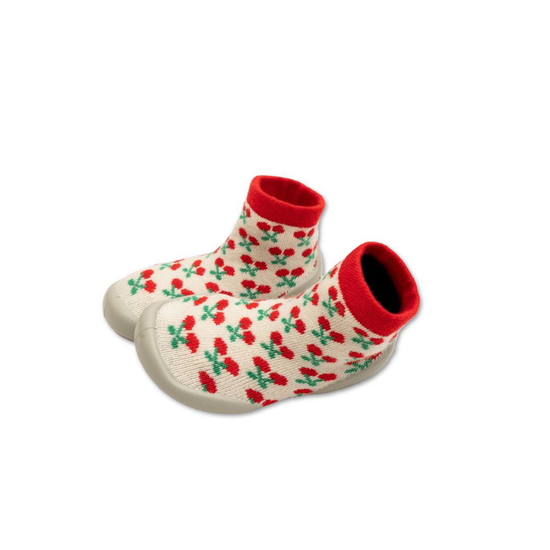 Kids' Slippers - Cherries