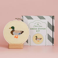 Duck Cross Stitch Kit for Beginners