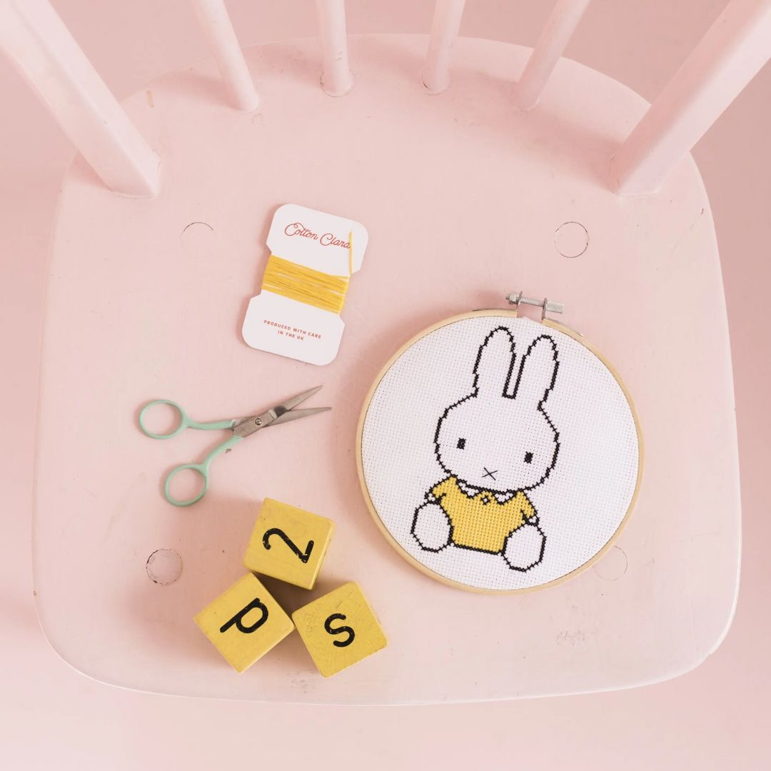 Miffy Yellow Cross Stitch Kit