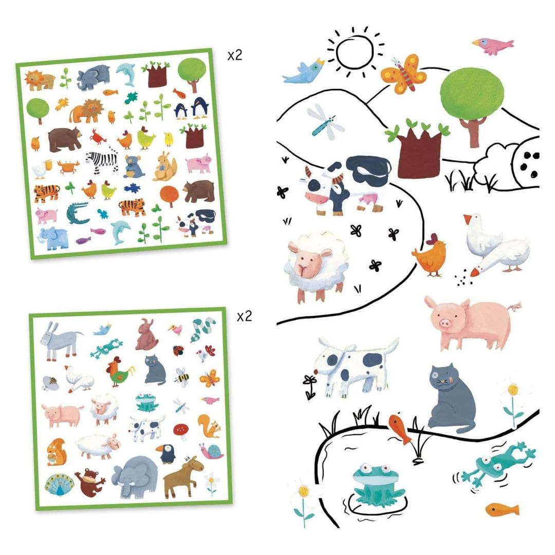 Animal Stickers - Parkette.