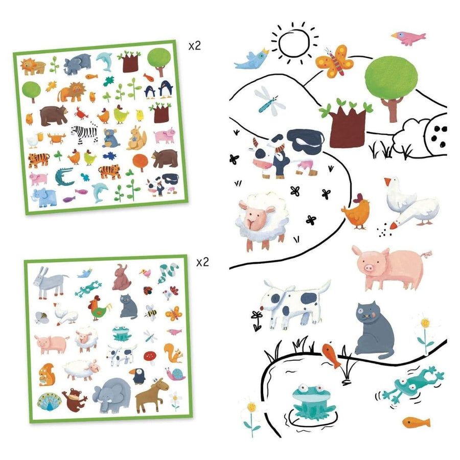 Animal Stickers - Parkette.