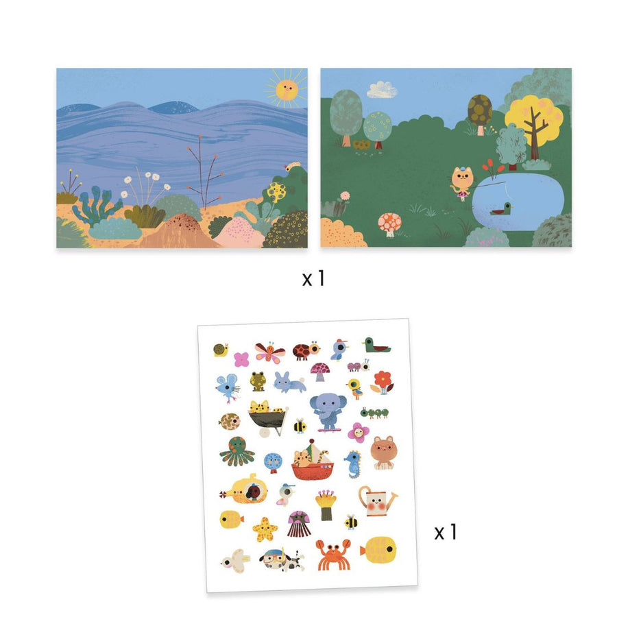 Summertime Stickers - Parkette.