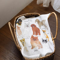 2026 Linen Calendar: Lovely Doggies