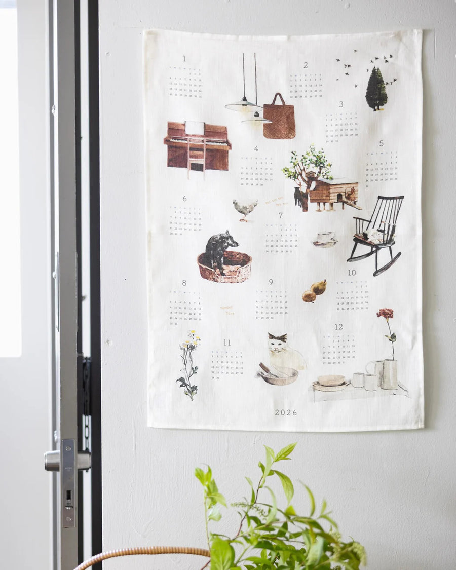 2026 Linen Calendar: Tender Time