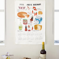 2026 Linen Calendar: Basque Souvenir