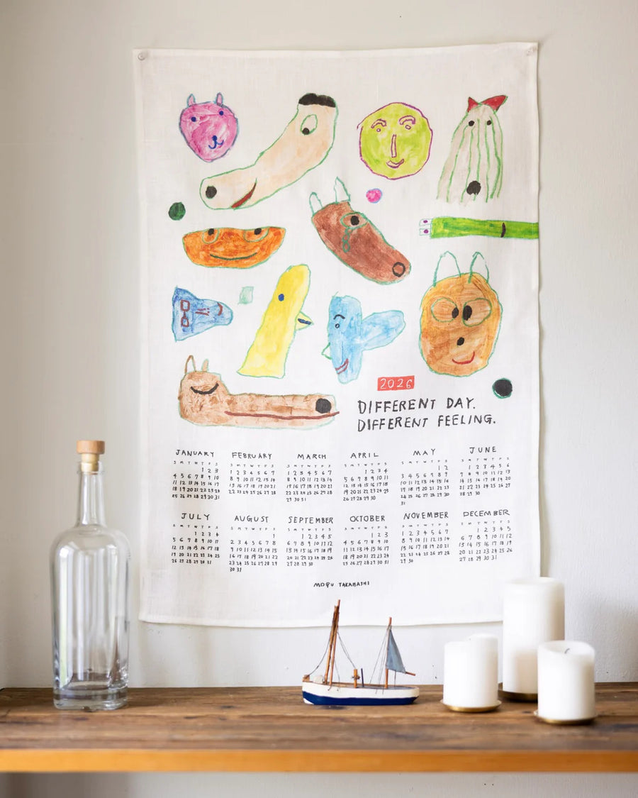 2026 Linen Calendar: Different Day