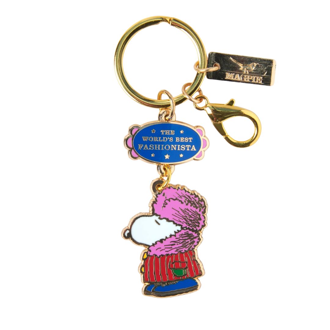 Peanuts World's Best Keyring - Fashionista - Parkette.