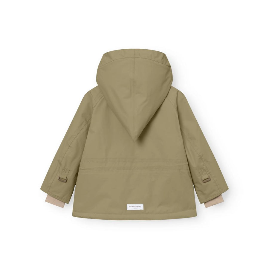 Matwang Fleece Lined Winter Jacket - Aloe Green - Parkette.
