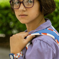 Mini Kyomo x Taxi Brousse Flowers Watch