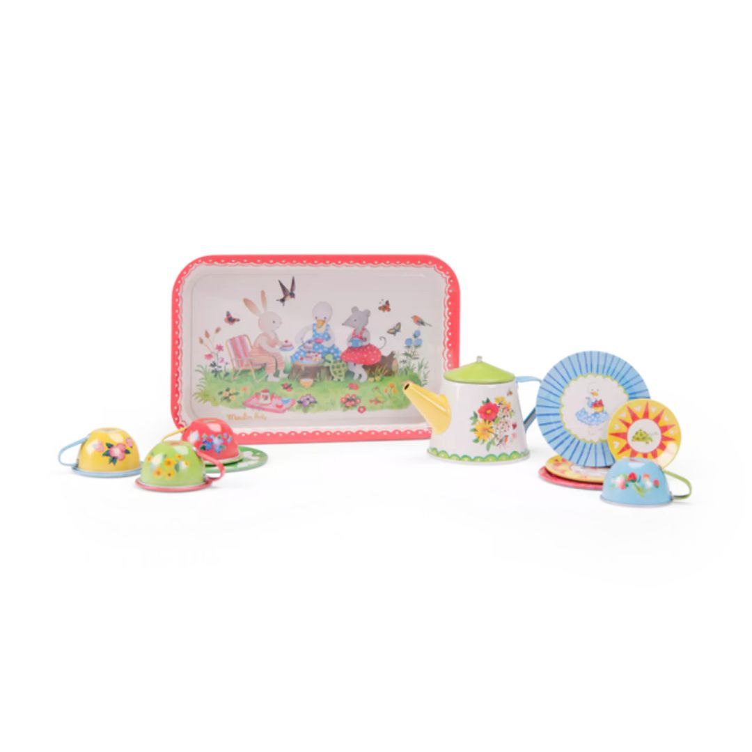 La Grande Famille Metal Tea Set - Parkette.