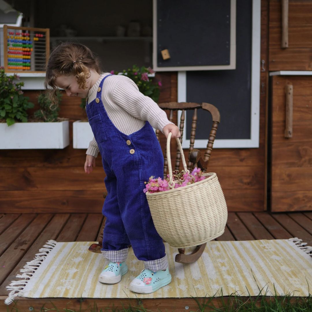 Gathering Basket - Straw - Parkette.