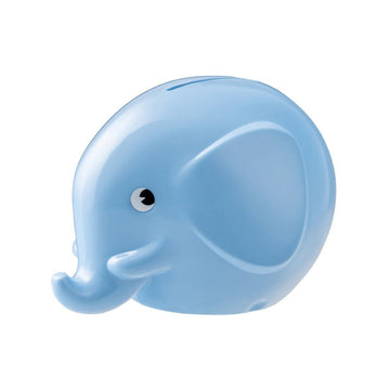 Medi Elephant Money Box - Light Blue - Parkette.