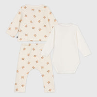 Baby Cotton Red Panda 3 Piece Set - Parkette.