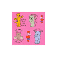 Animals in Love Retro Vibes Sticker Sheet - Parkette.