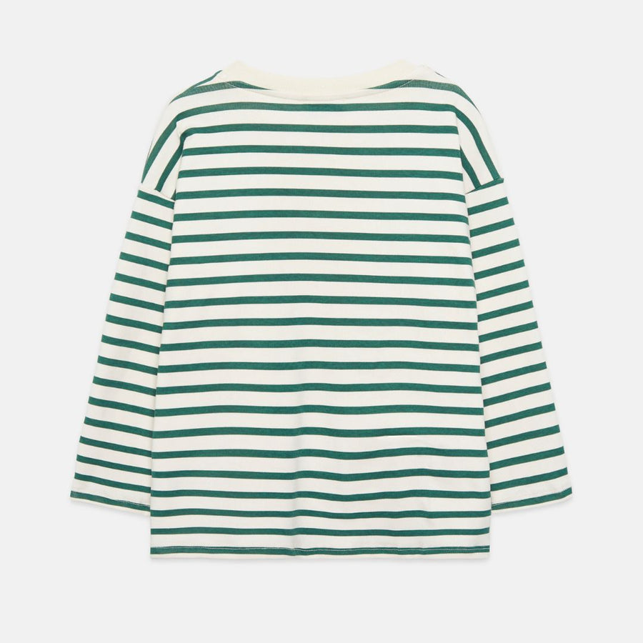 Winter Garden Striped Long Sleeve T-Shirt - Parkette.