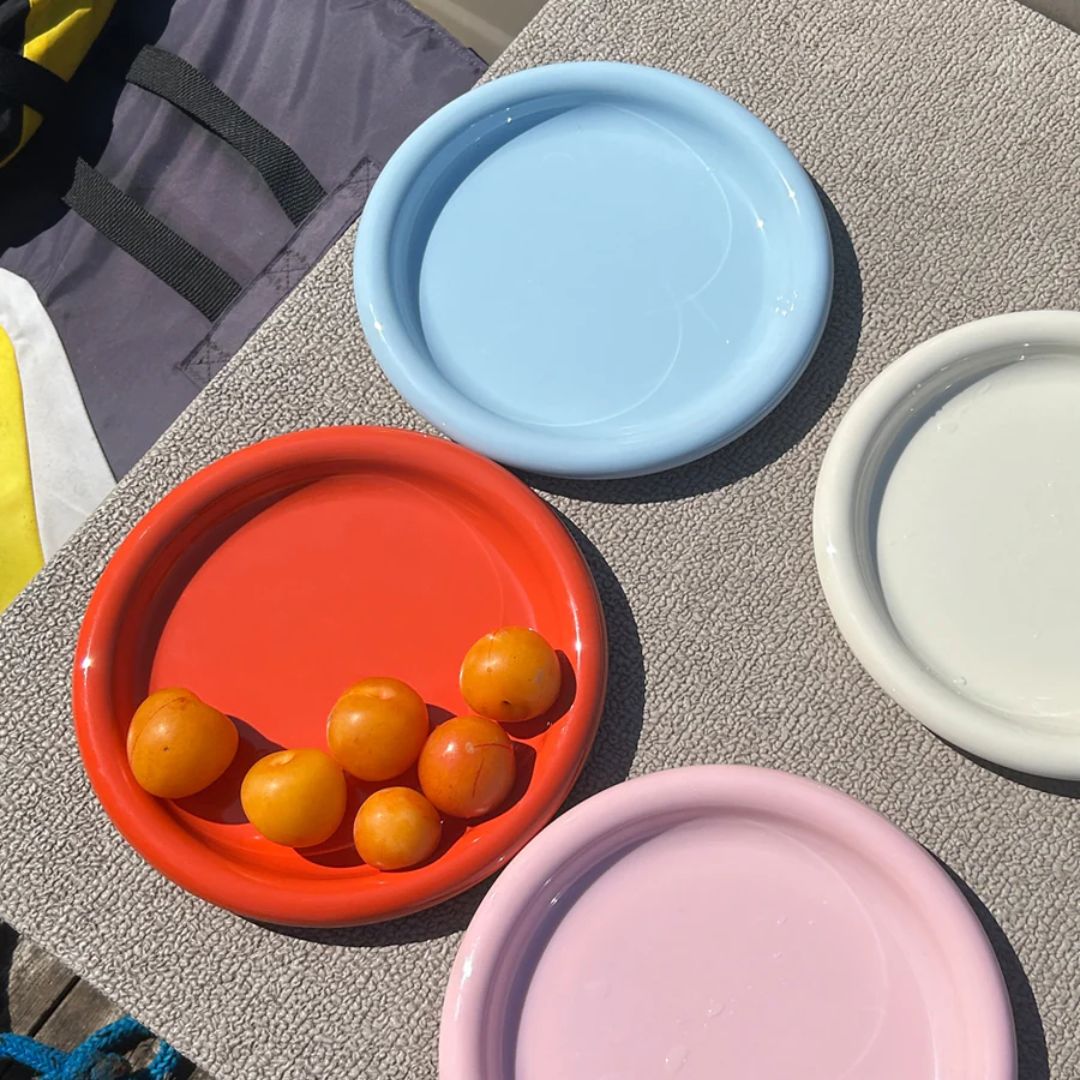 Rolli Side Plate in Assorted Colours - Set of 4