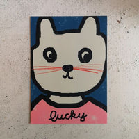 Lucky Cat Print - Parkette.