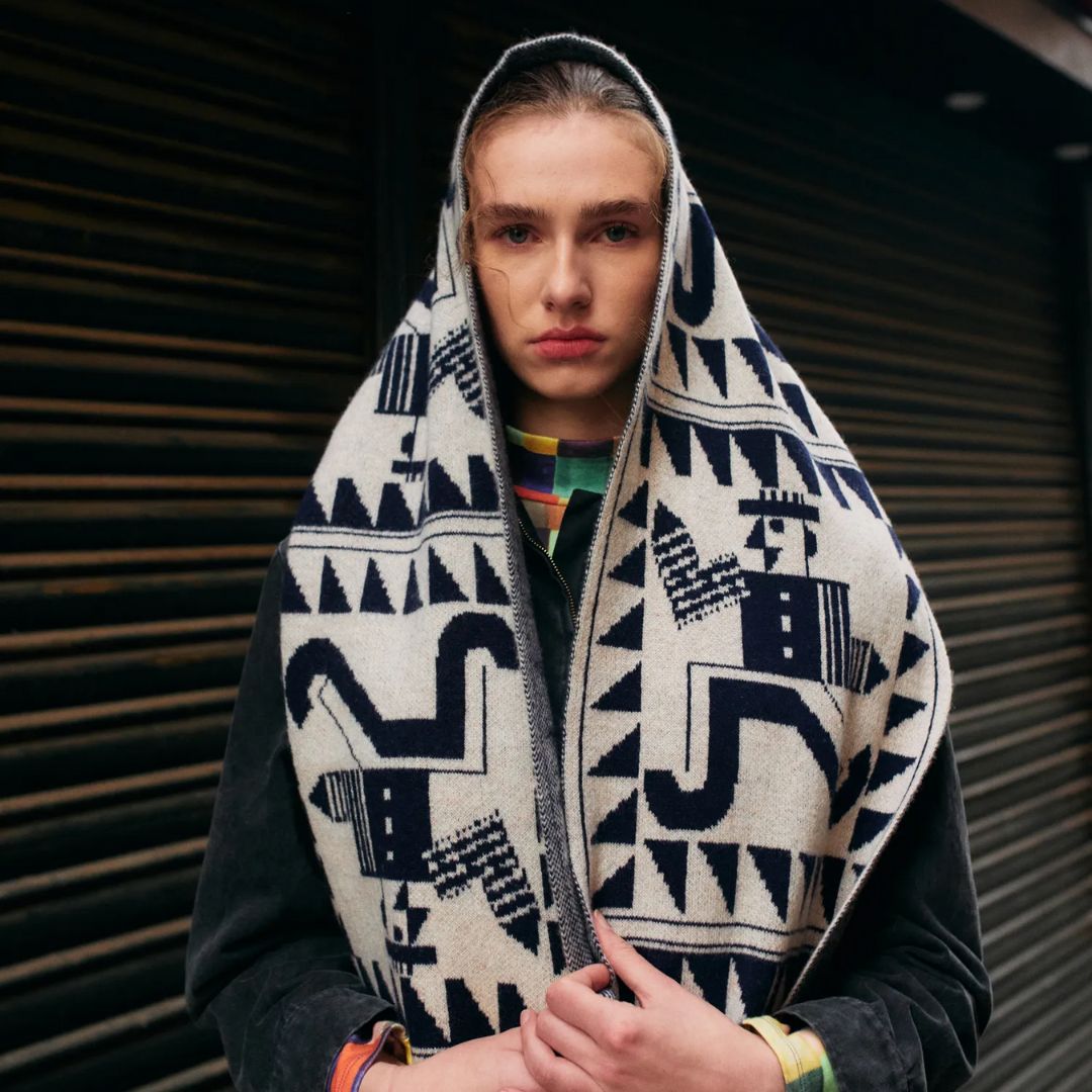 Mr Pencil Knitted Scarf - Parkette.