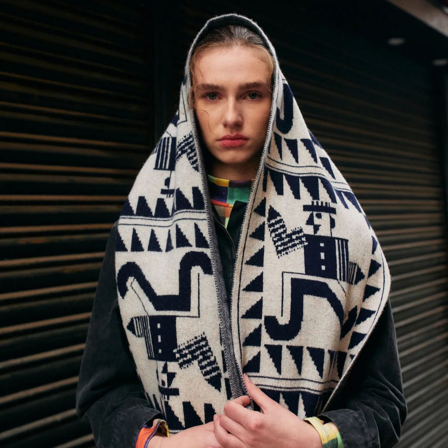Mr Pencil Knitted Scarf - Parkette.