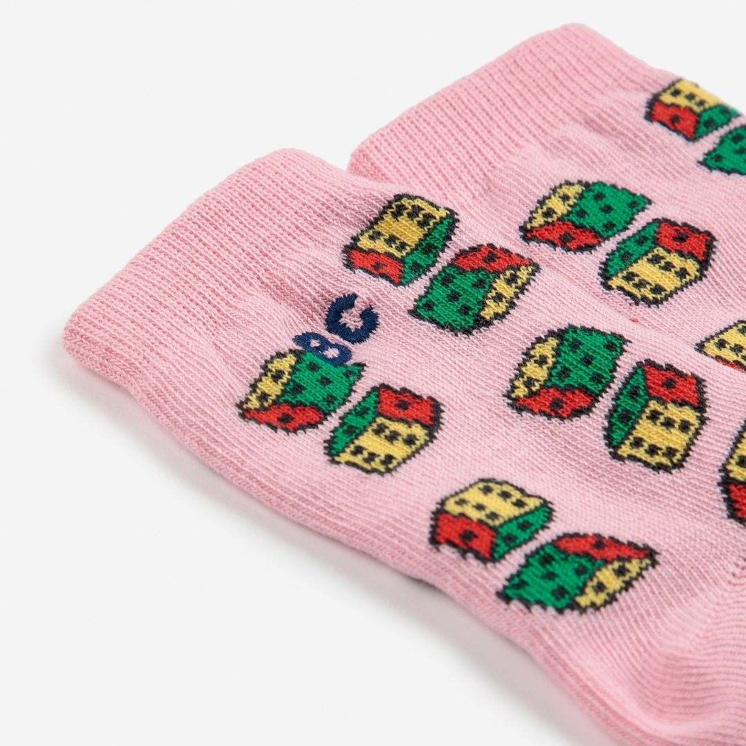 Baby Dice All Over Short Socks - Parkette.