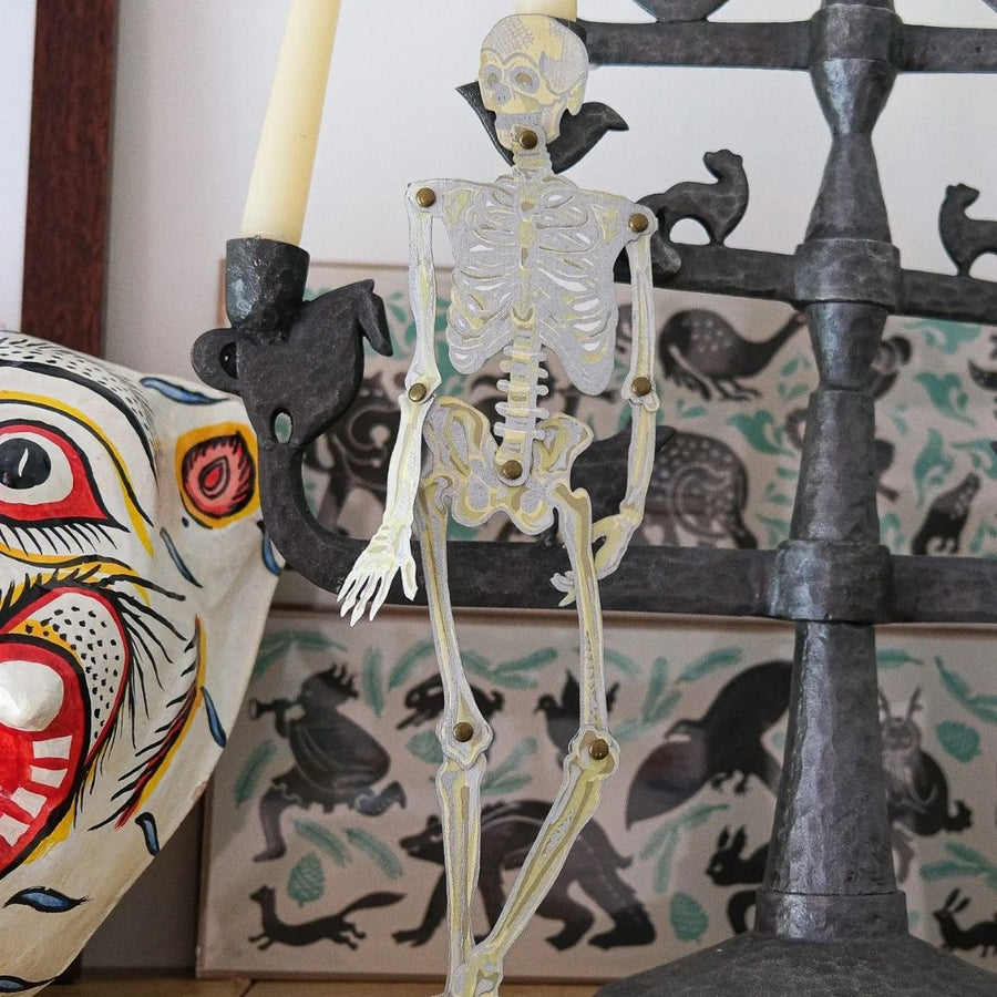 Dancing Skeletons Paper Ornaments - Parkette.