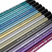 Les Cometes Filantes 12 Metallic Coloured Pencils