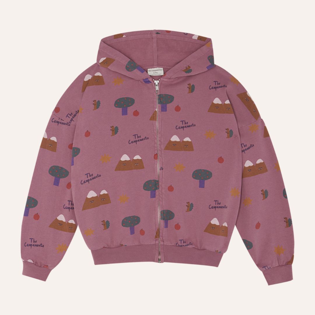 Mountains Zipped Sweatshirt - Parkette.