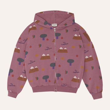 Mountains Zipped Sweatshirt - Parkette.