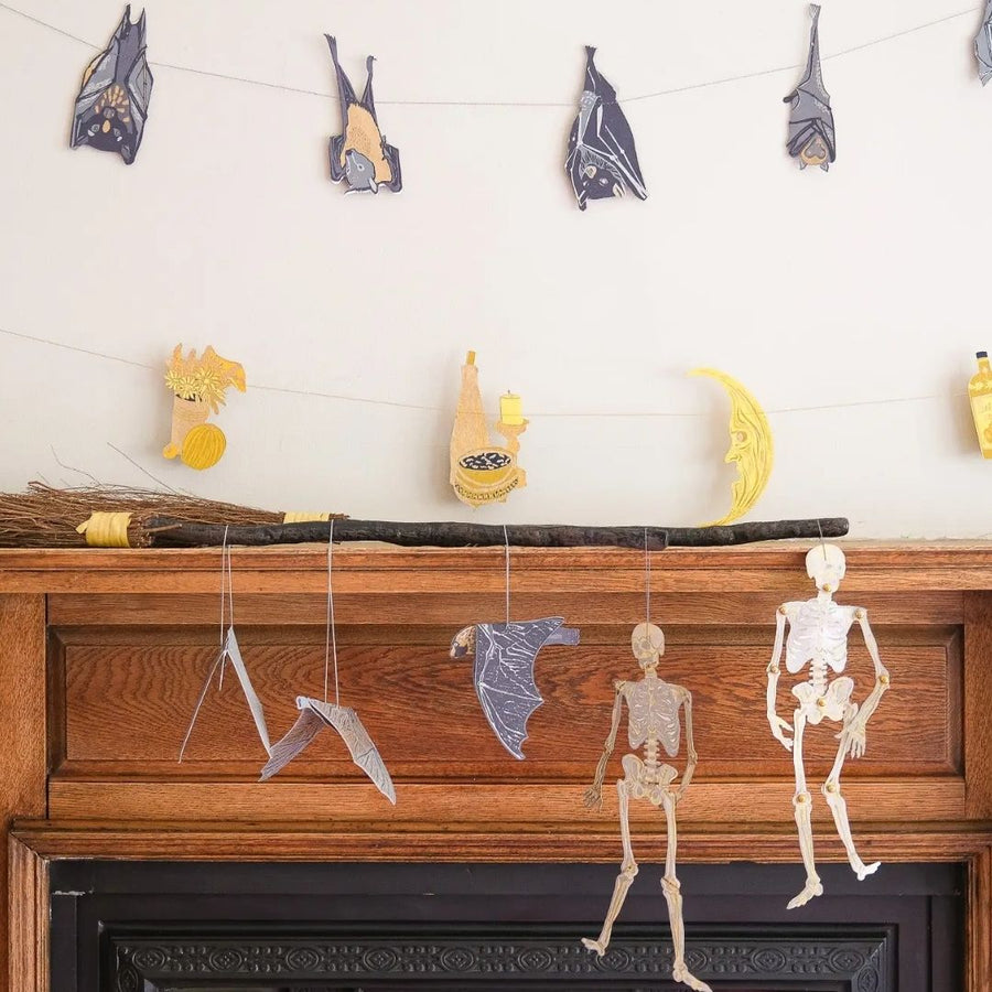 Dancing Skeletons Paper Ornaments - Parkette.