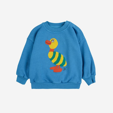 Baby Striped Duck Sweatshirt - Parkette.