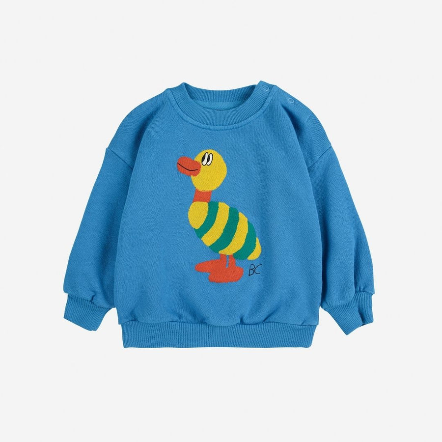 Baby Striped Duck Sweatshirt - Parkette.