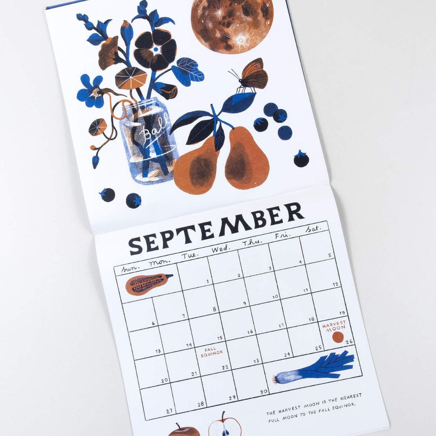 Moon Calendar: 2026 Wall Calendar - Parkette.