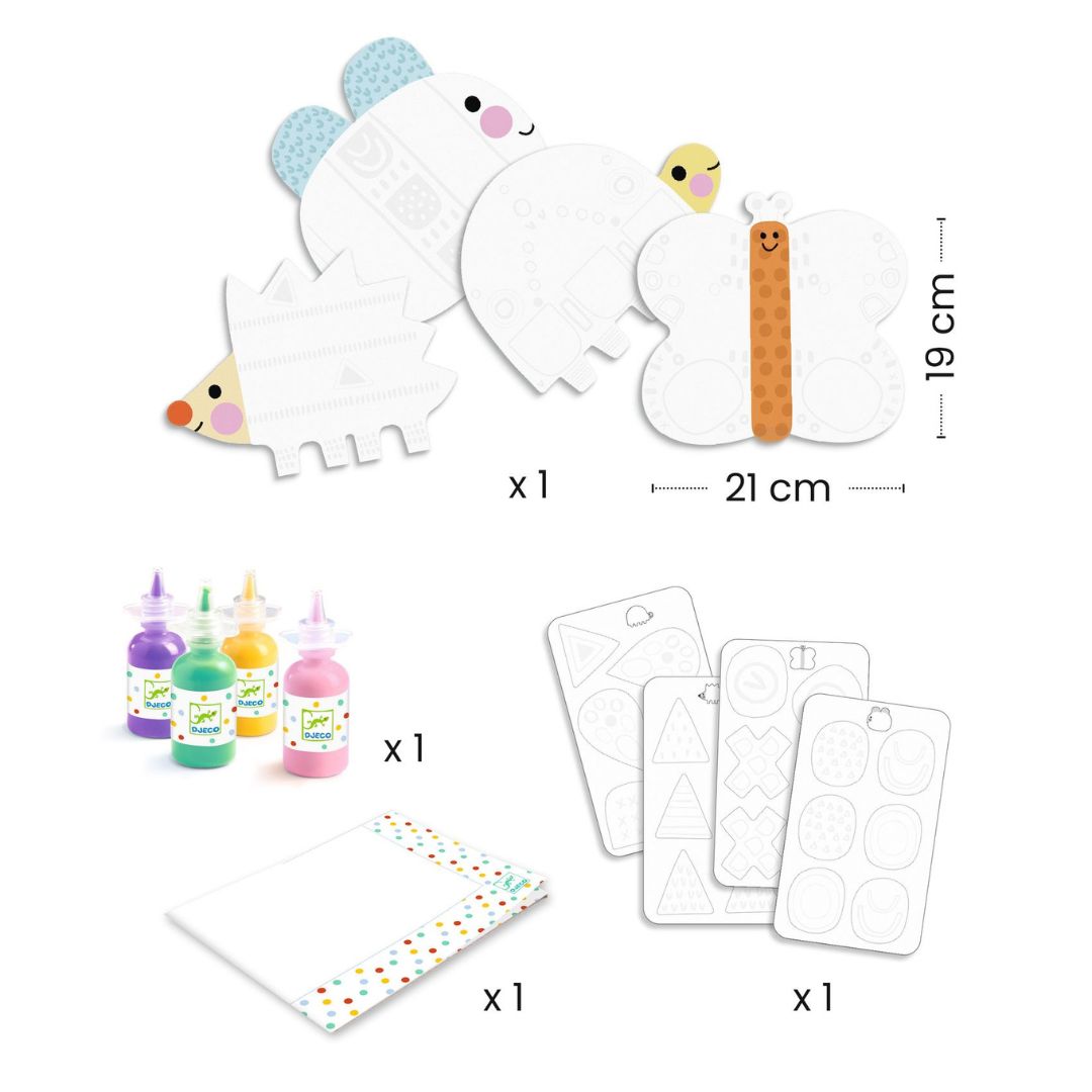 Small Forms Painting - Parkette.