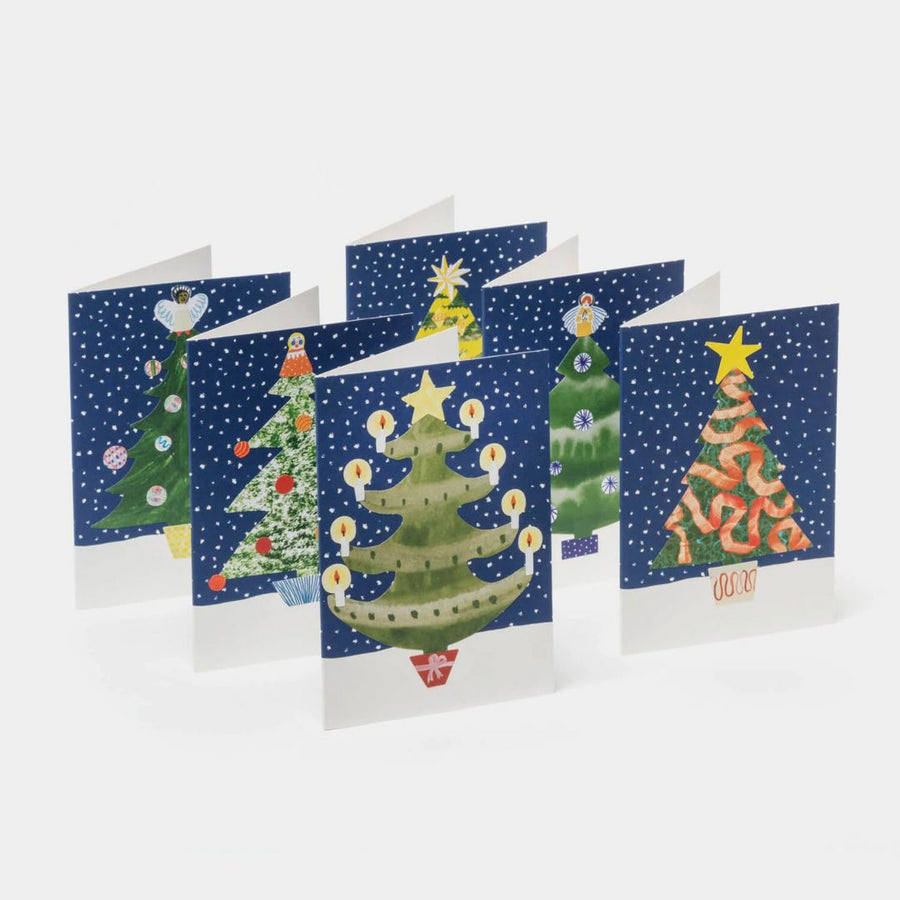 'Make Your Own Christmas Cards' Christmas Tree Set - Parkette.