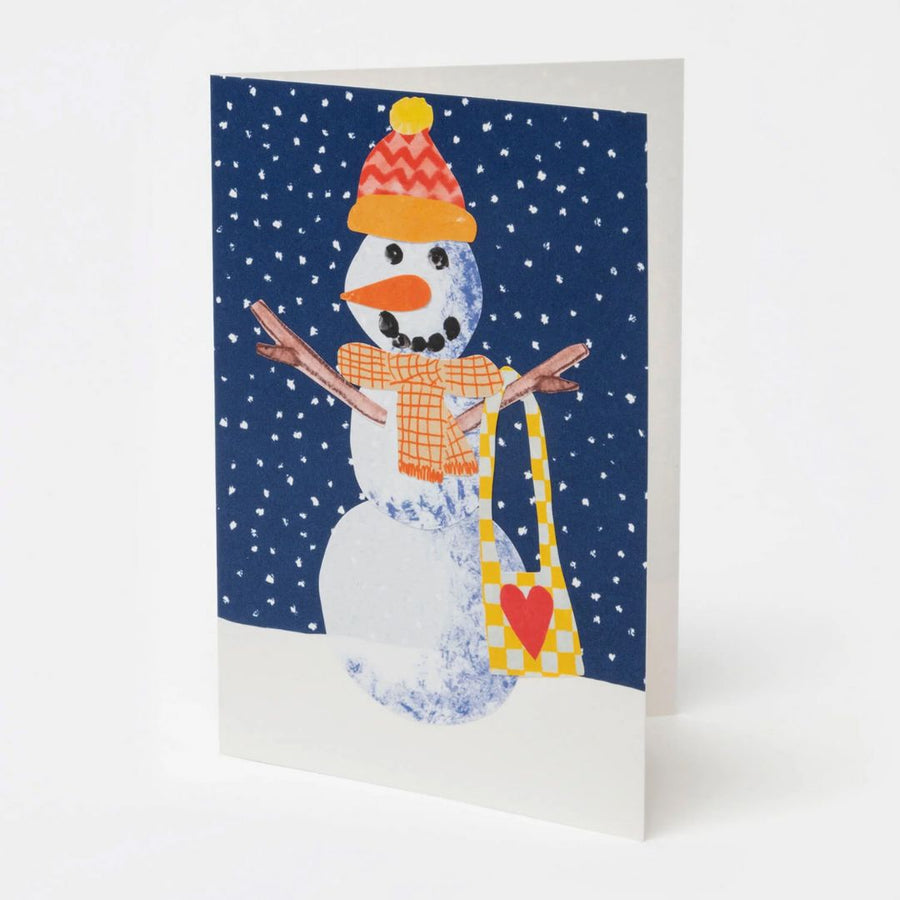 'Make Your Own Christmas Cards' Snowman Set - Parkette.
