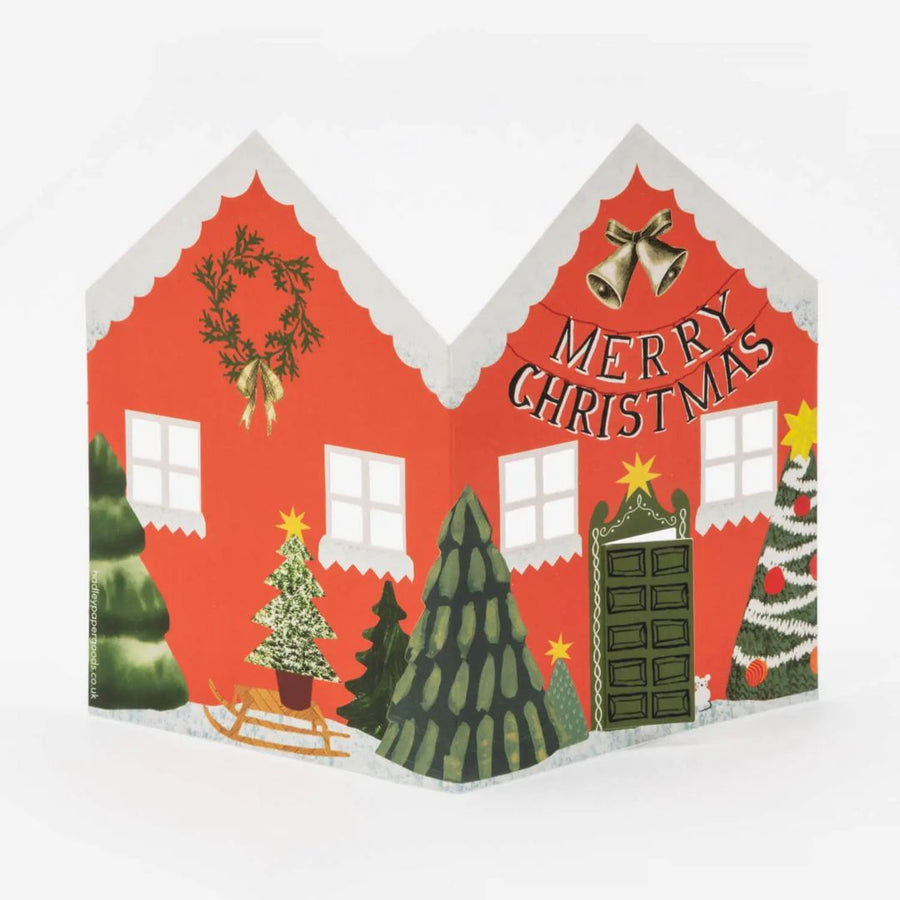 Christmas House Card - Parkette.