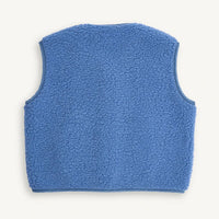 Adult Merino Wool Vest - Ice Blue - Parkette.