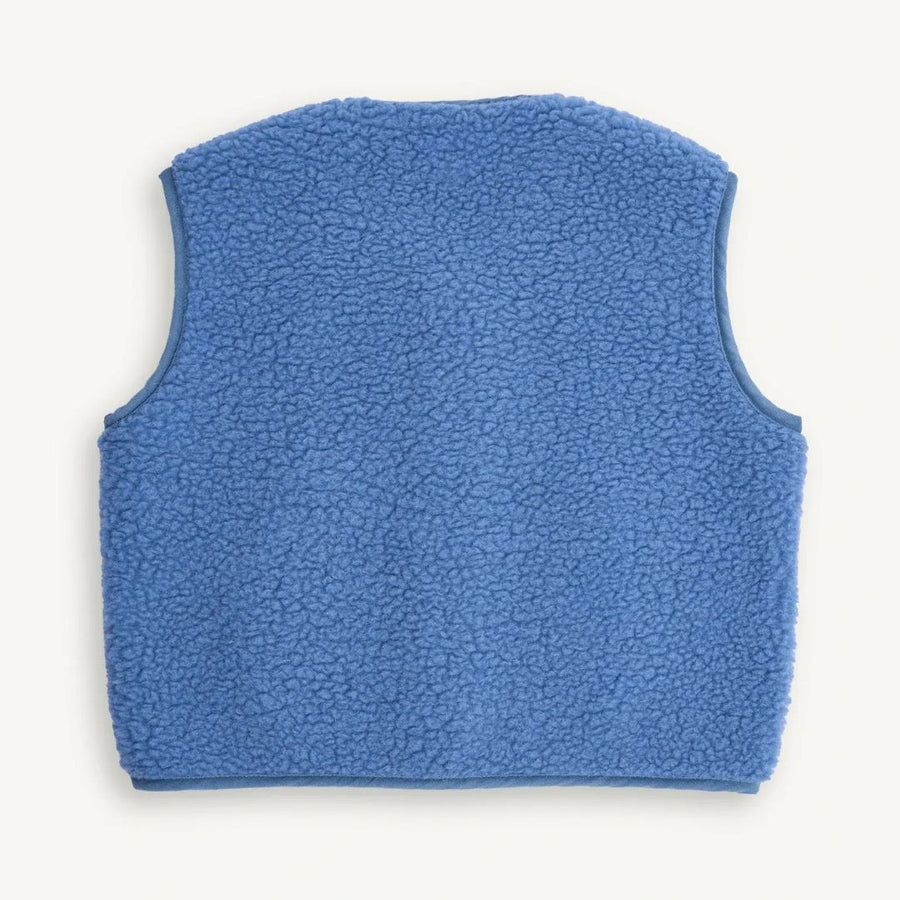 Adult Merino Wool Vest - Ice Blue - Parkette.