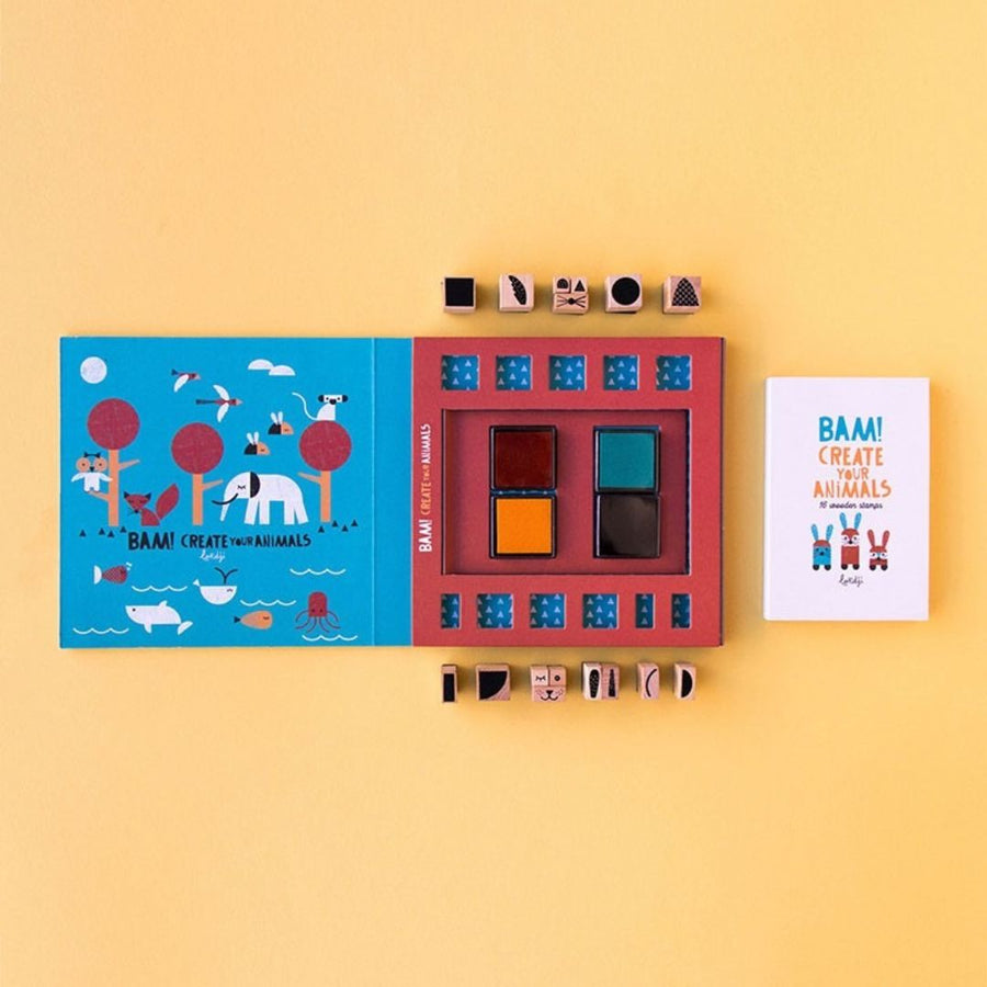 Bam! Animal Stamps - Parkette.