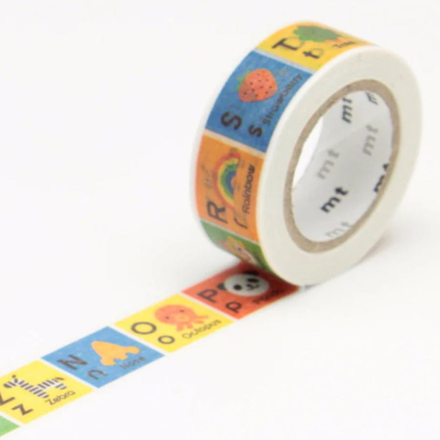 MT for Kids Washi Tape - Alphabet N to Z - Parkette.