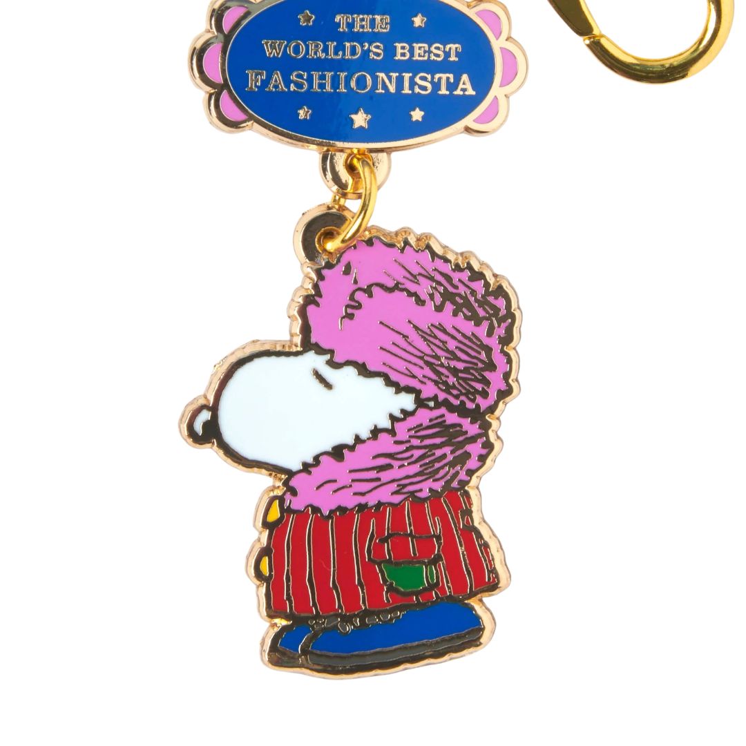 Peanuts World's Best Keyring - Fashionista - Parkette.