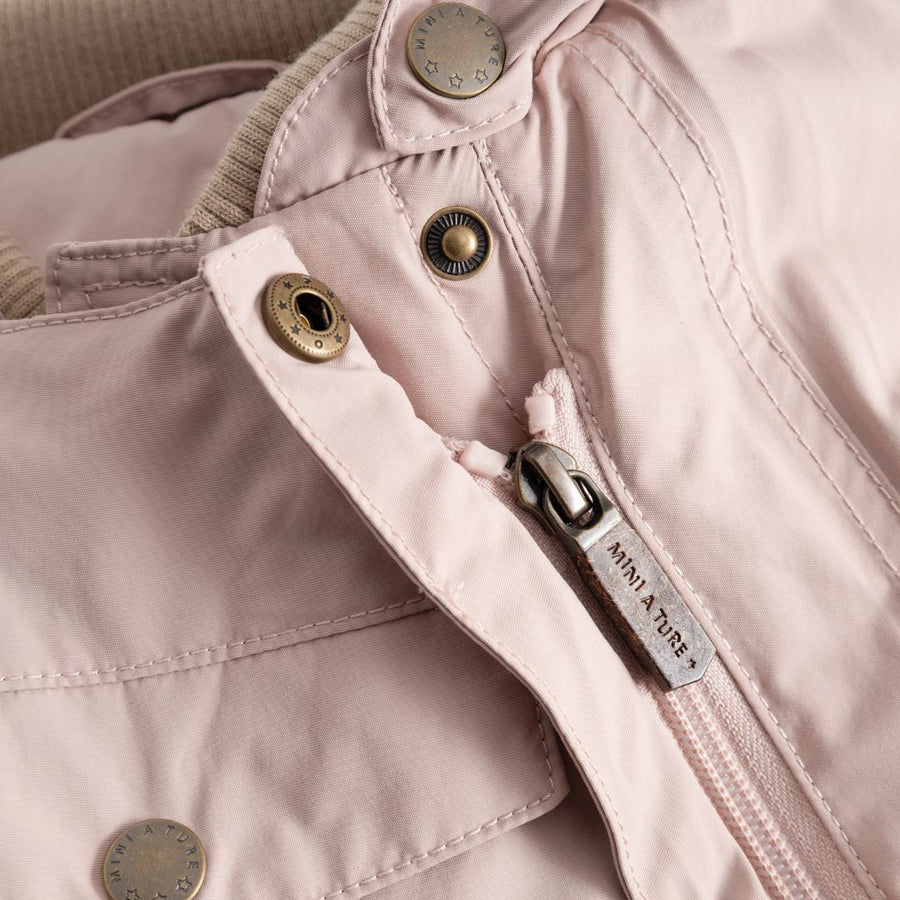 Matwisti Fleece Lined Snowsuit - Cloud Rose - Parkette.